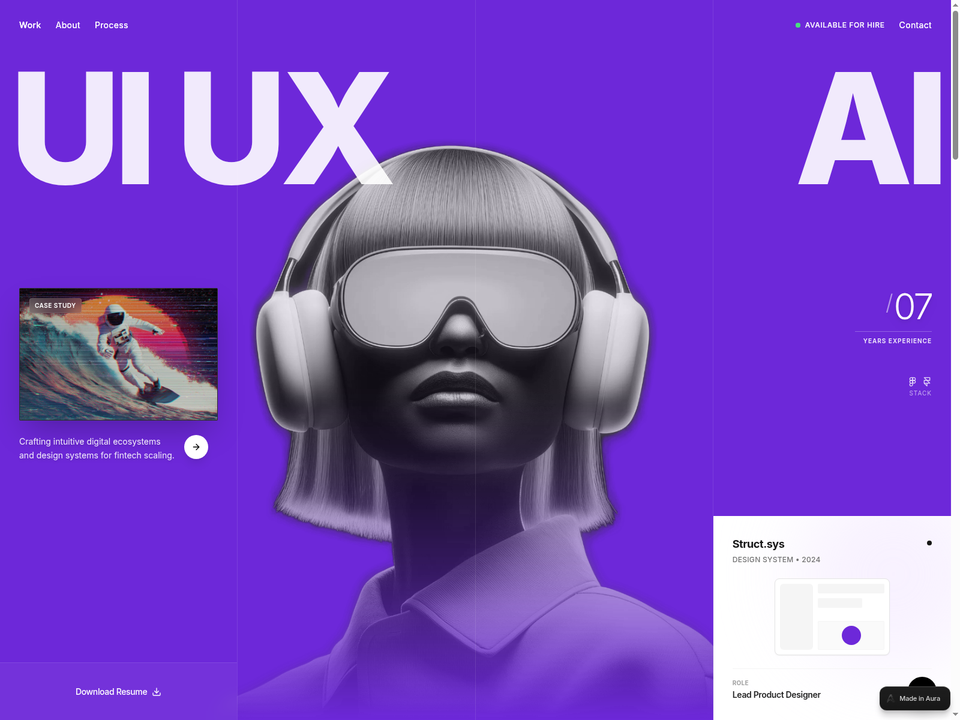 Designer — view 1