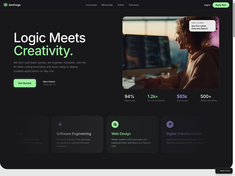 DevForge — view 1