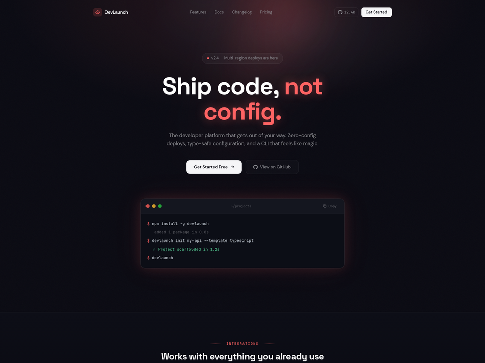 DevLaunch — view 1