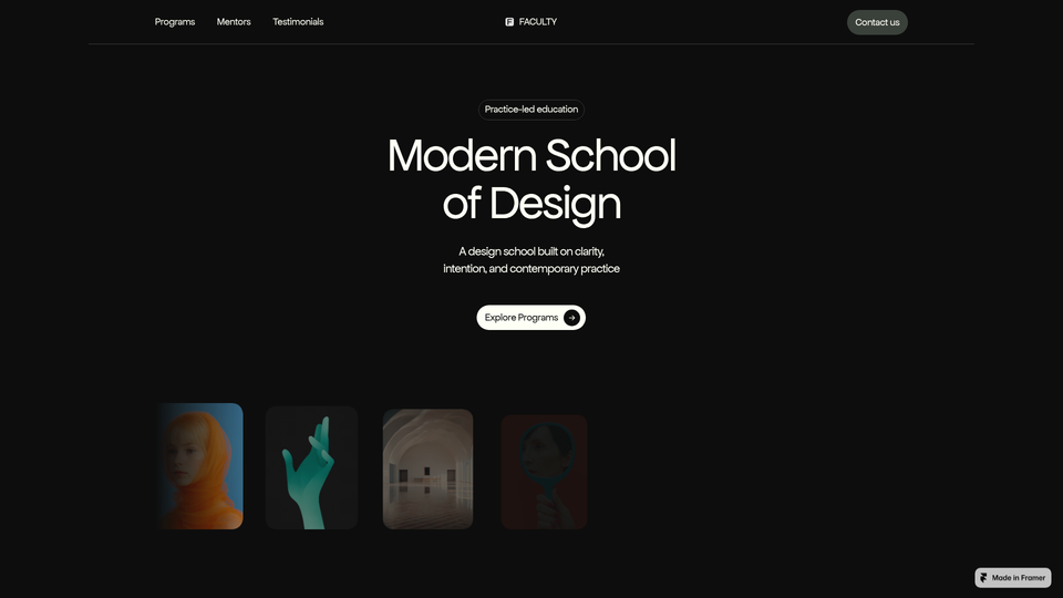 Faculty — view 1