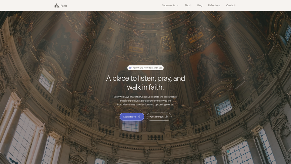 Faith — view 1