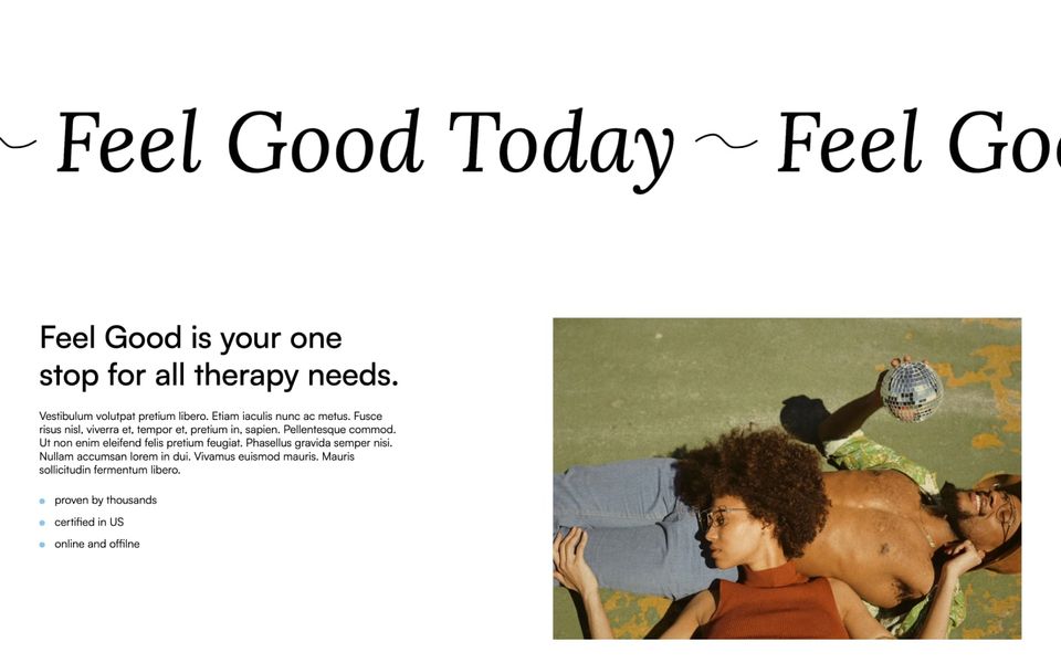 Feel Good — view 2