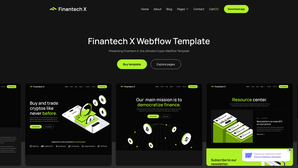 Finantech X — view 1