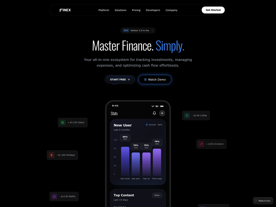 Finex FIN — view 1