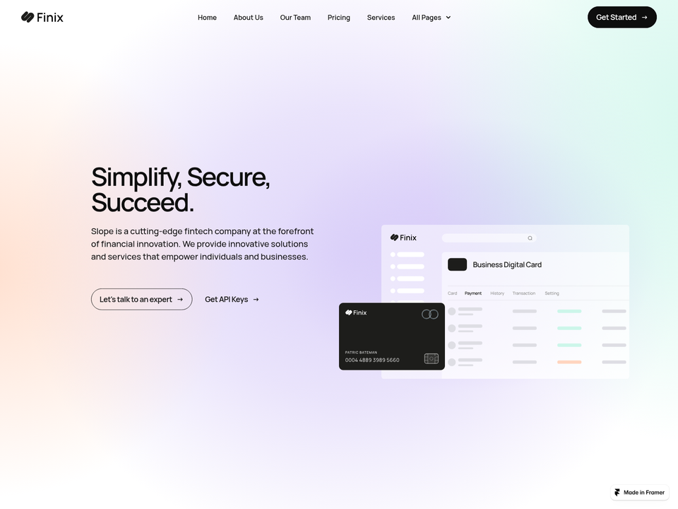 Finix — view 2