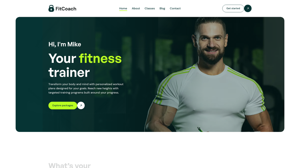 FitCoach — view 1