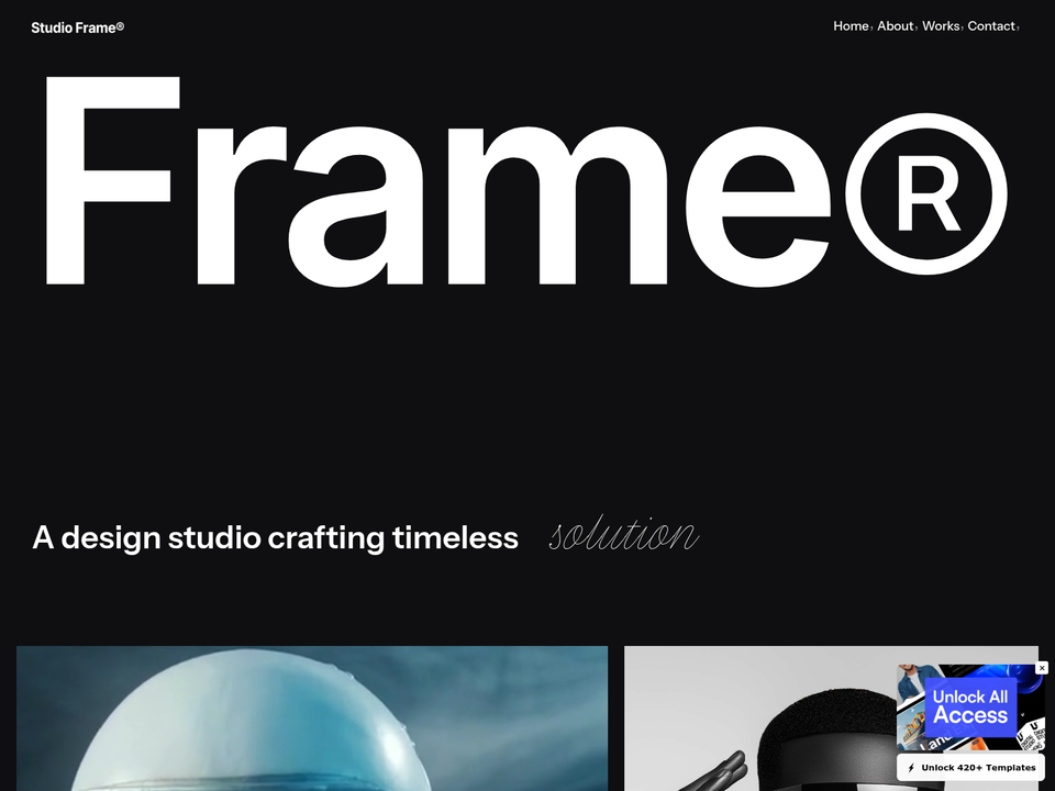 Frame Studio — view 1