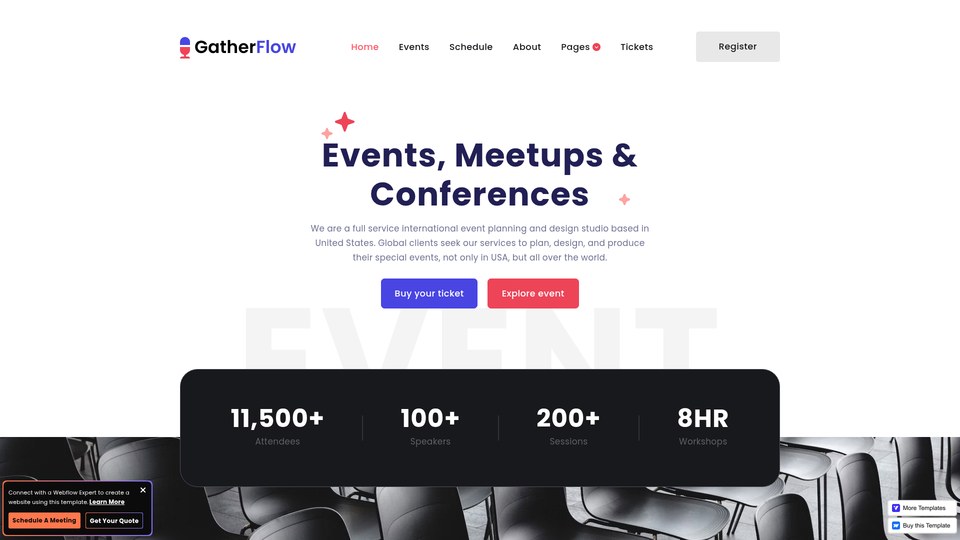 GatherFlow — view 1