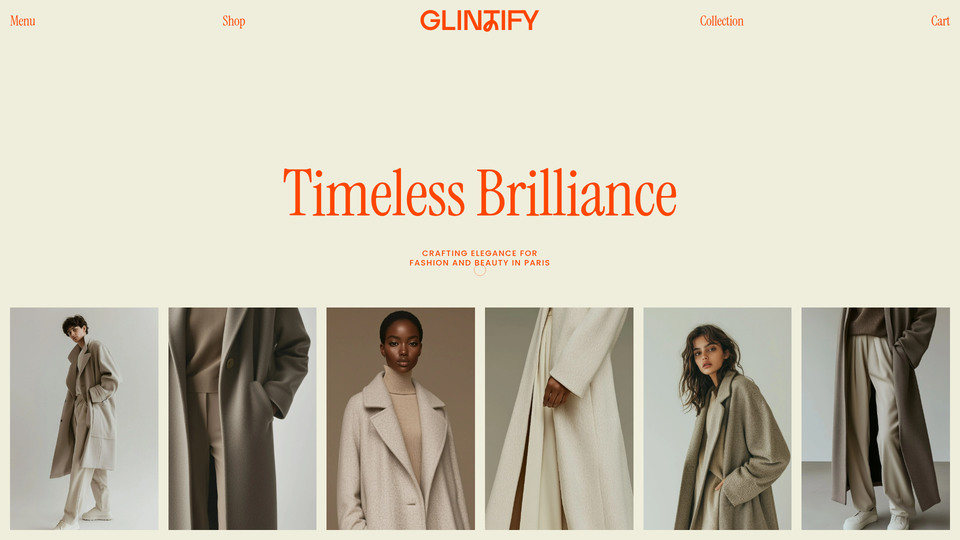 Glintify — vista 1