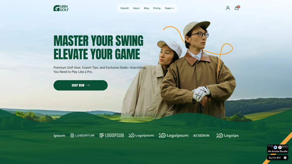 Grin Golf — view 1