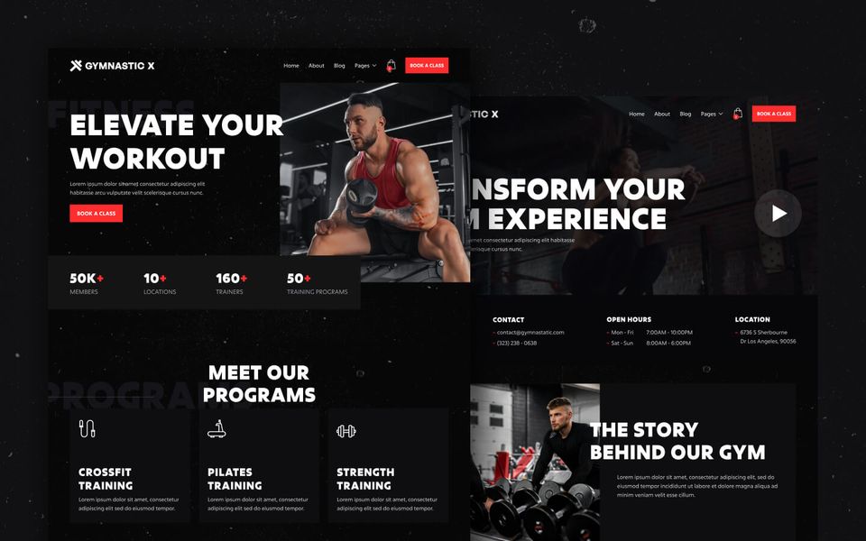 Gymnastic X — view 2
