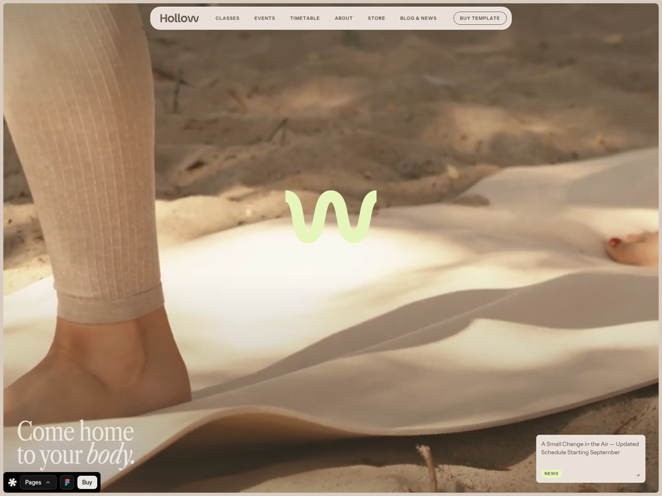 Hollow — view 1