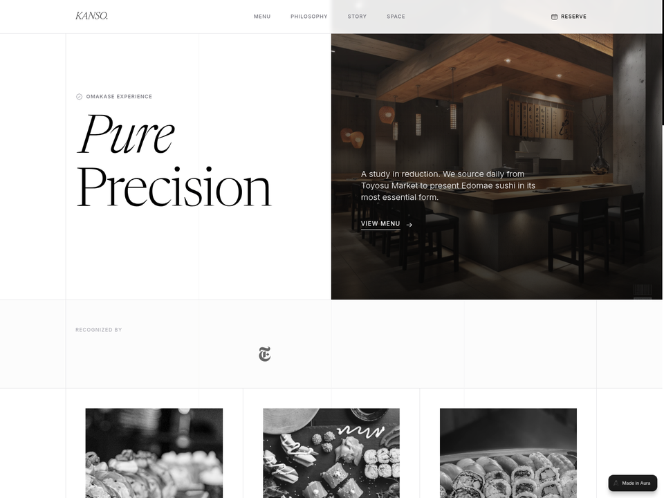 KANSO — view 1