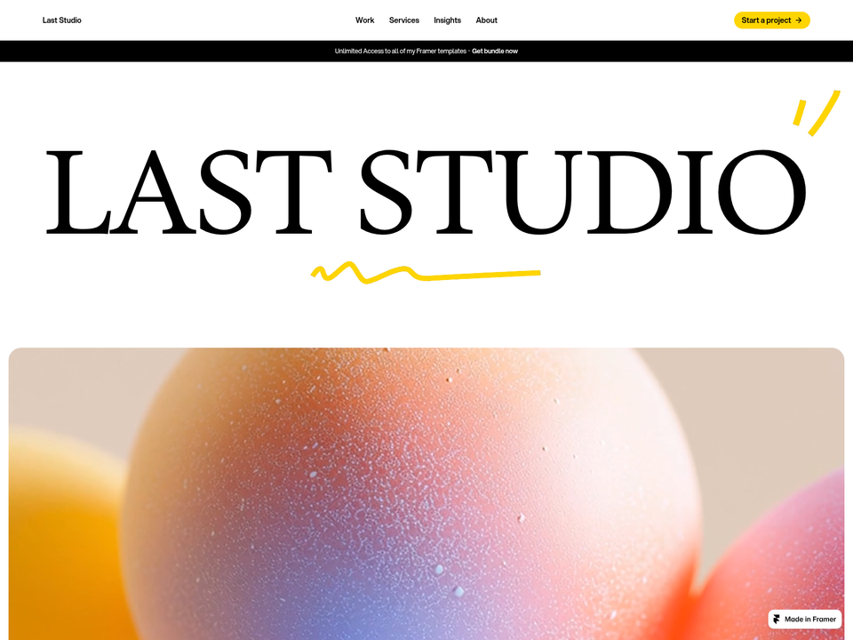 Last Studio — view 1