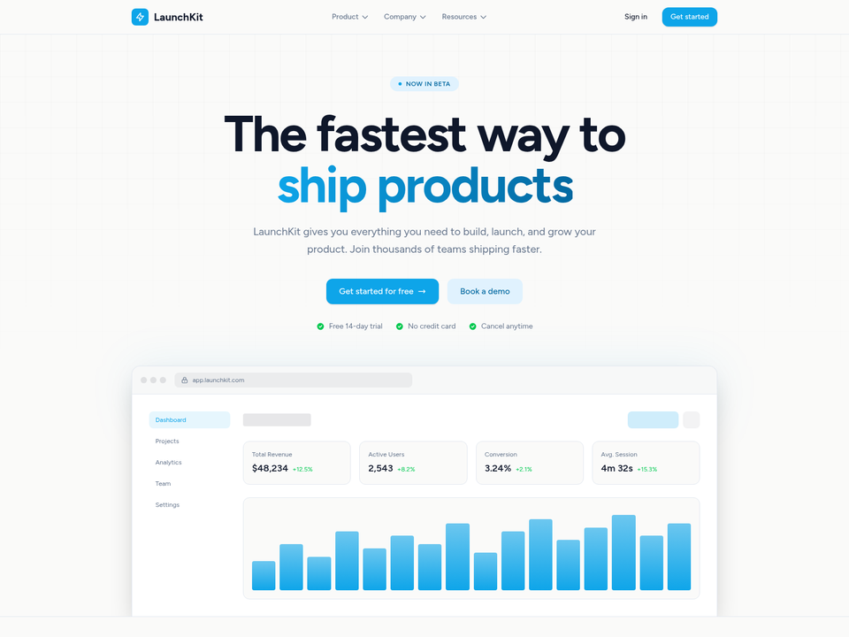 LaunchKit — view 1