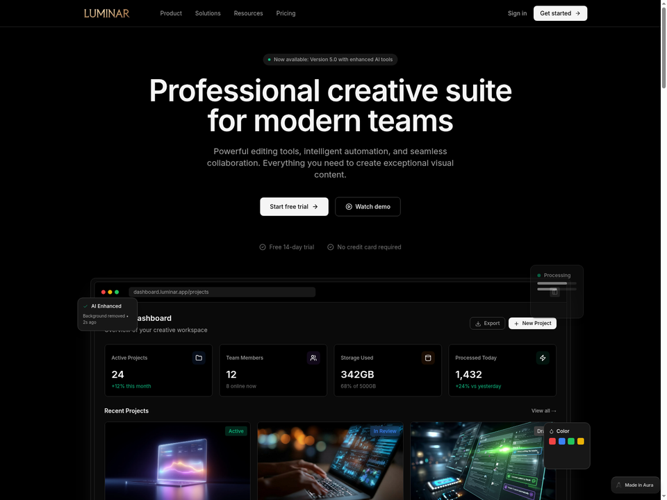 Luminar — view 1