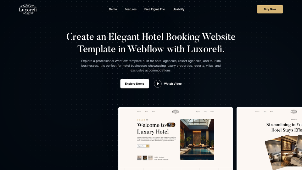 Luxorefi — view 1