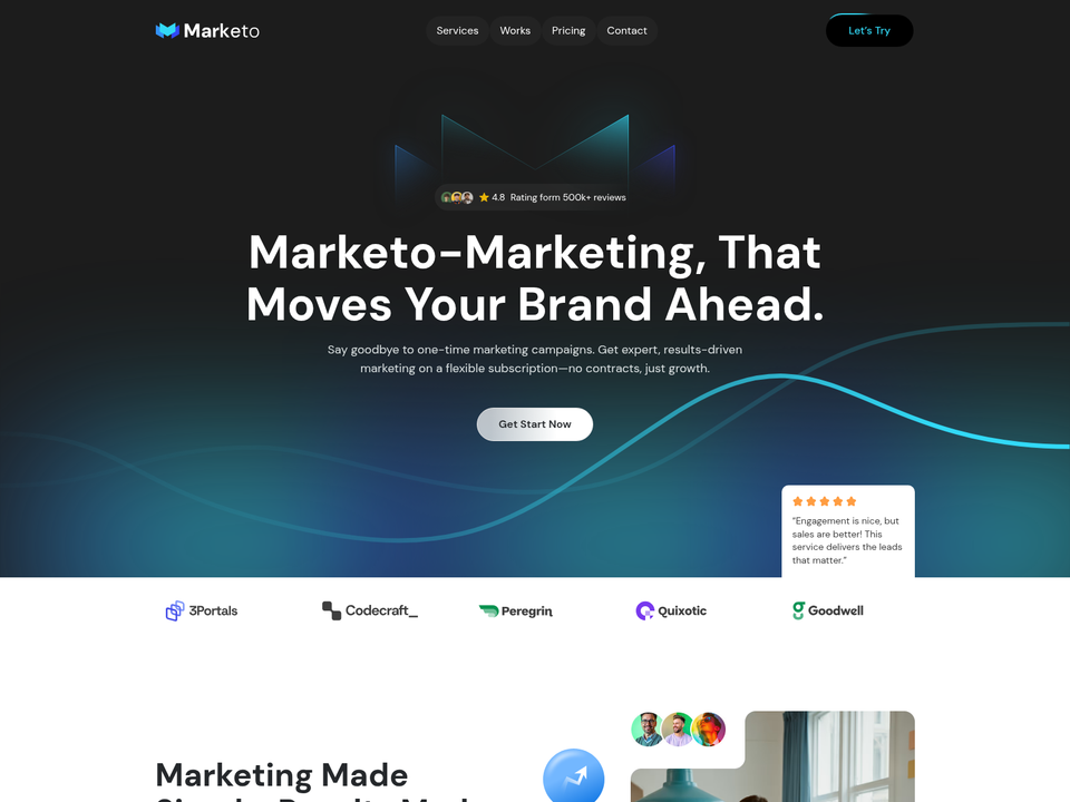 MarketoX — view 1