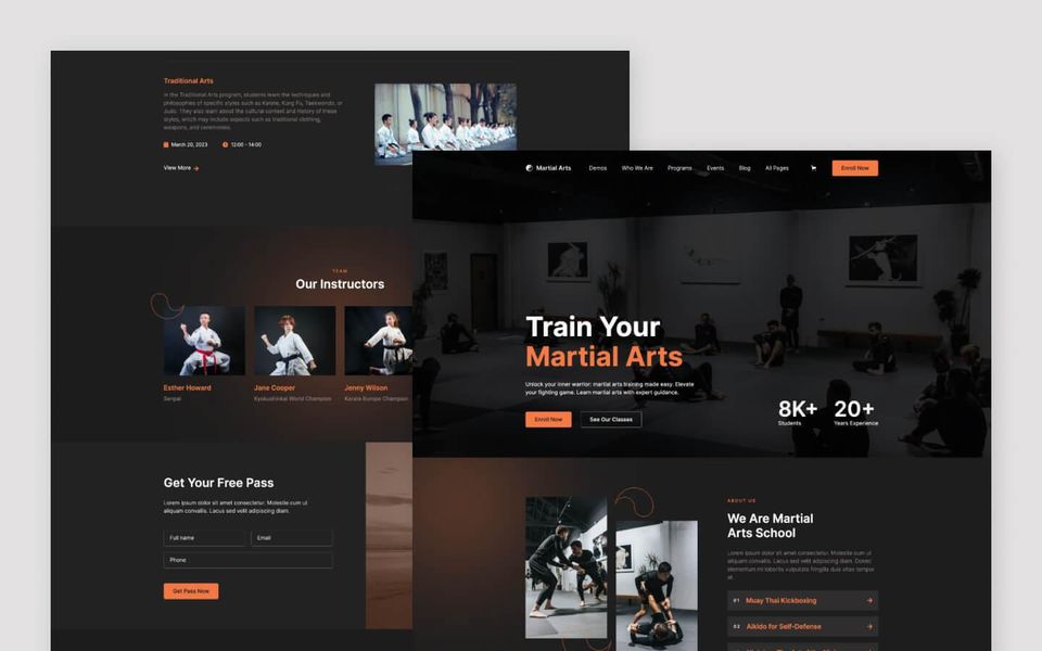 Martial Arts — view 1