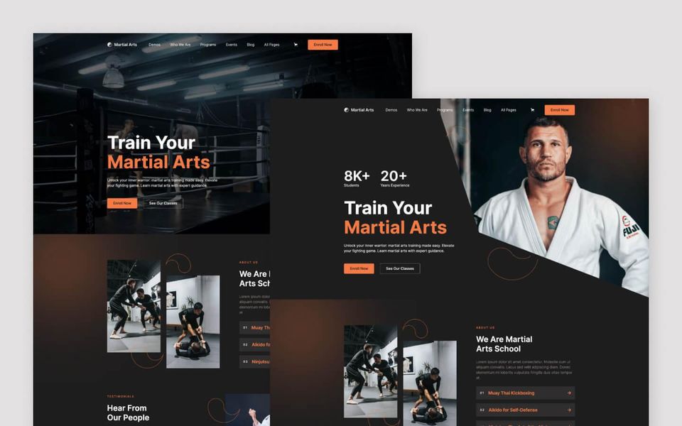 Martial Arts — view 2