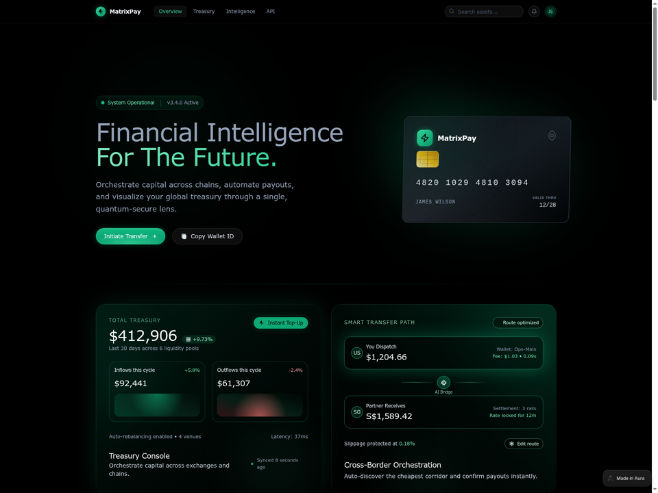 Matrixpay — view 1