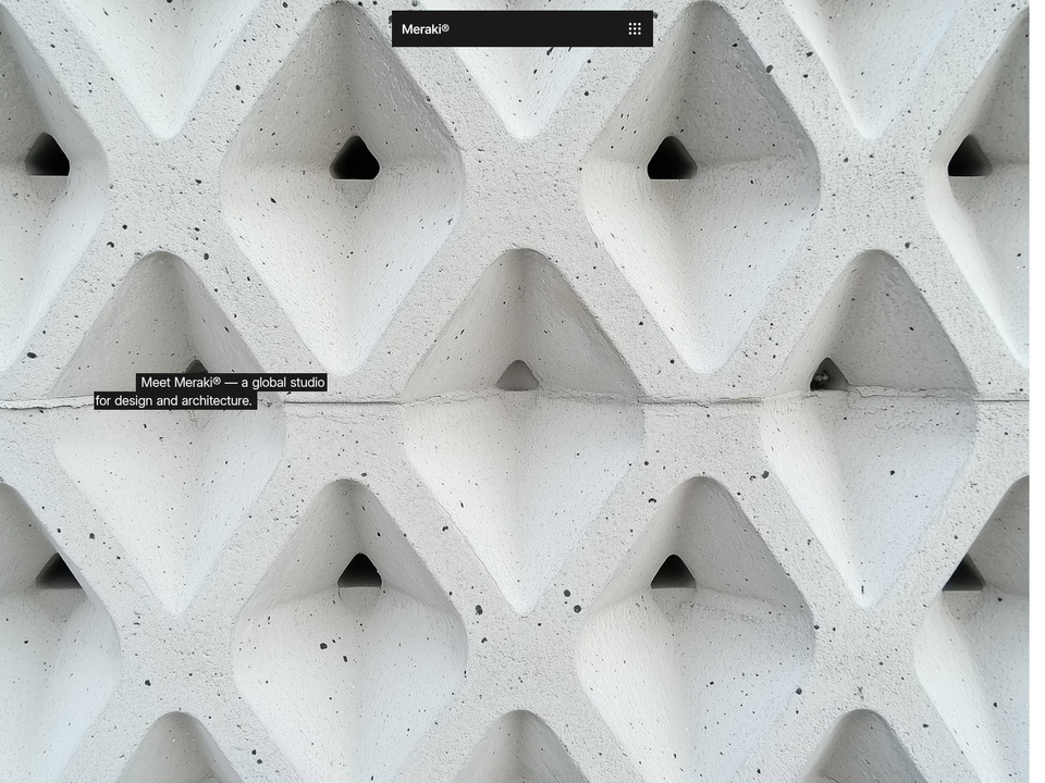 Meraki — view 1