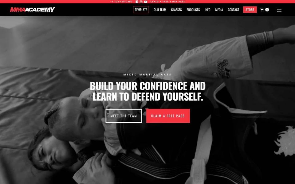 MMA Academy — view 2