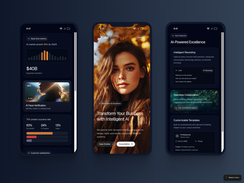Mockup — view 1