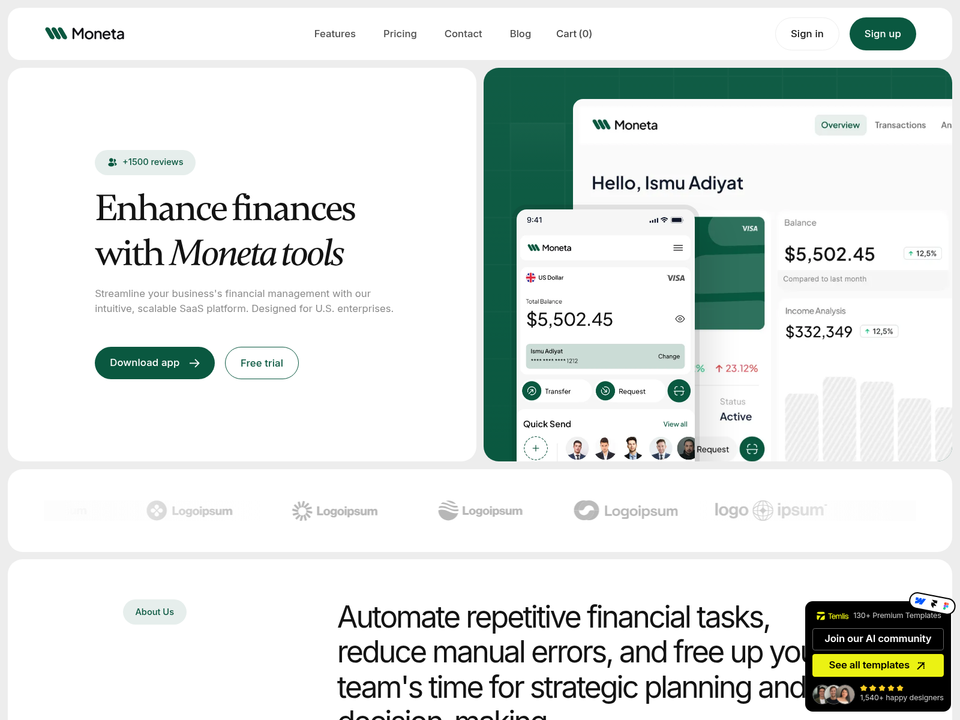 Moneta — view 1