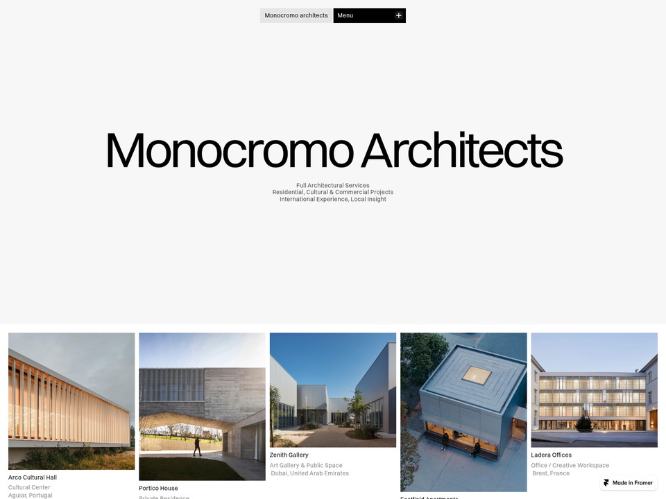 Monocromo — view 1