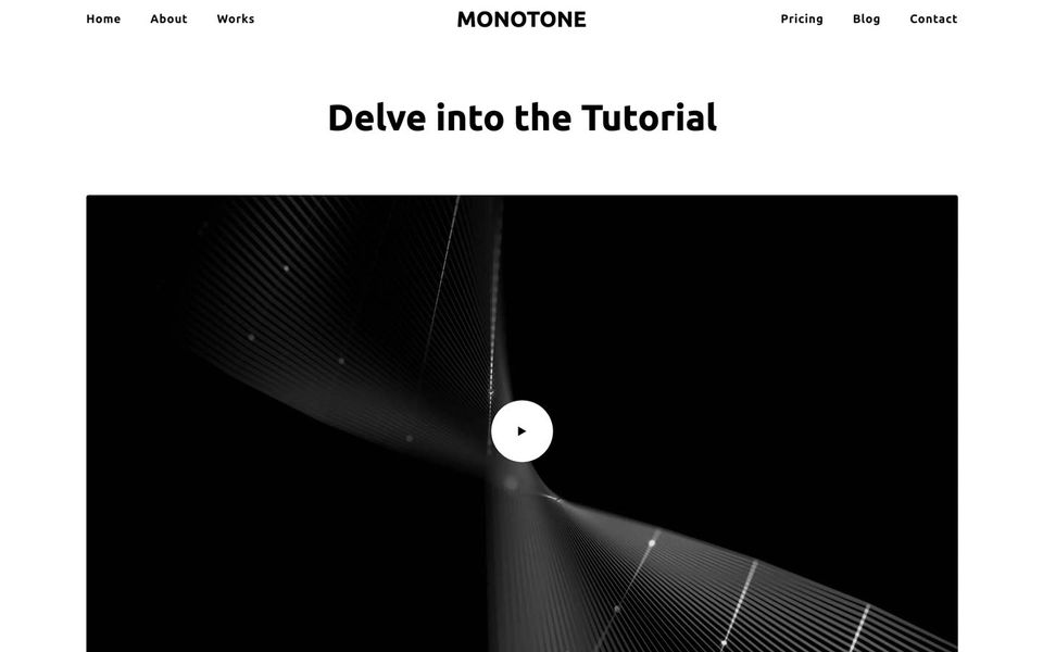 Monotone — view 2