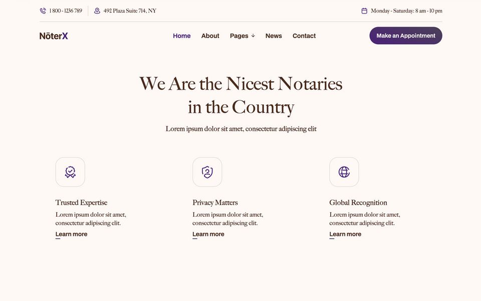 Noter X — view 2