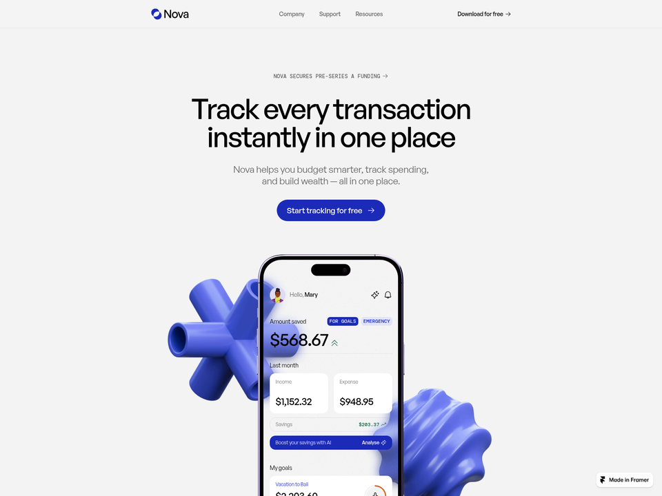 Nova App — view 1