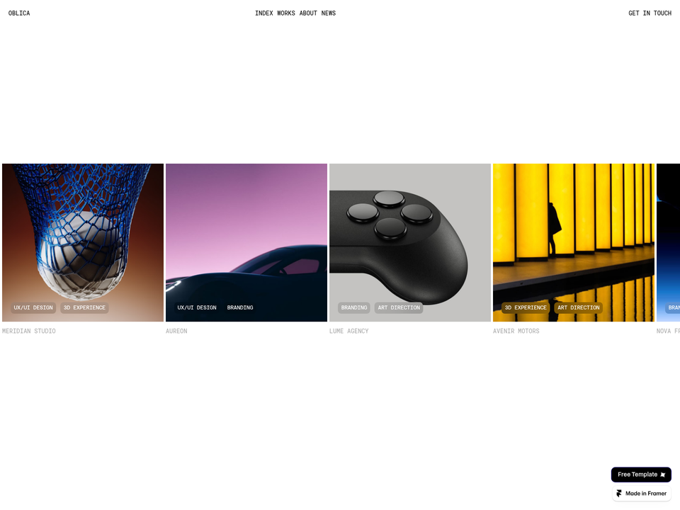Oblica — view 1