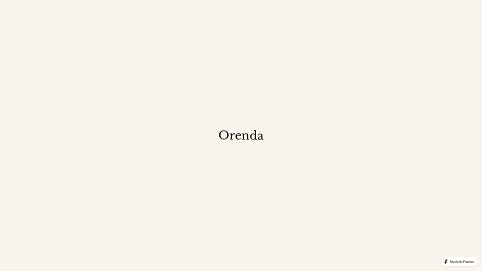 Orendaa — vista 1
