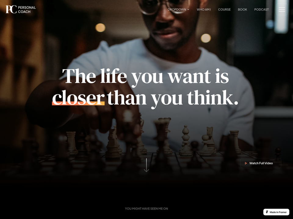 Personal Coach — view 3