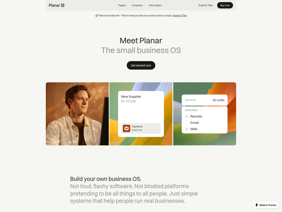 Planar FR — view 1
