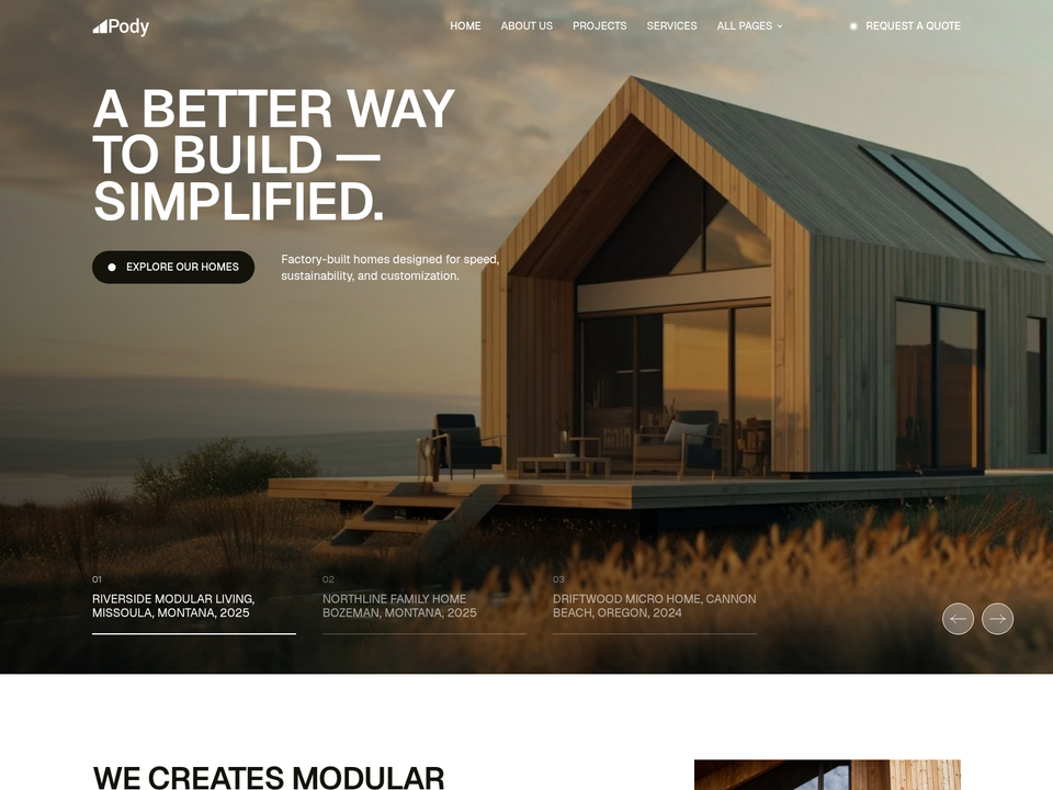 Pody — view 1