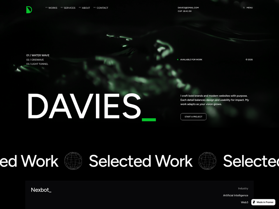 PortfolioDav — view 1