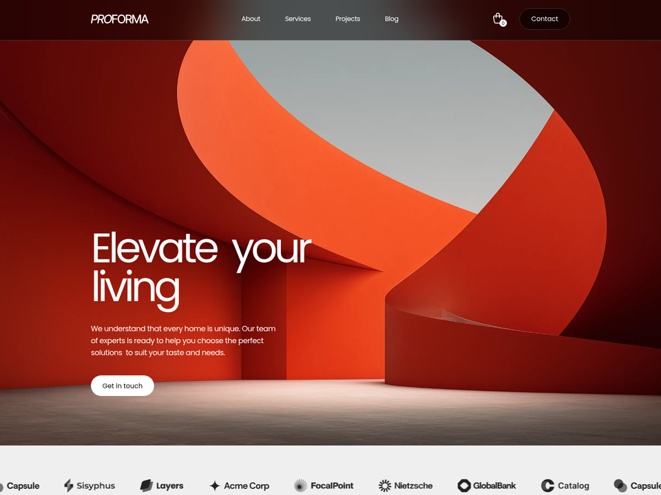 ProForma DB — view 1