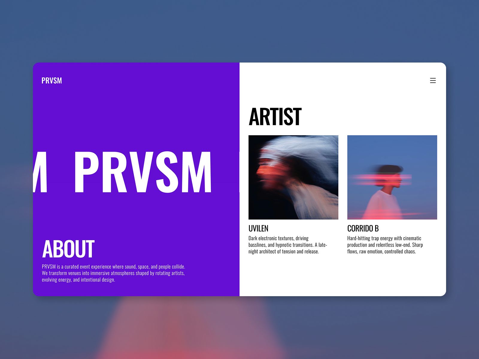 PRVSM — web Flow™