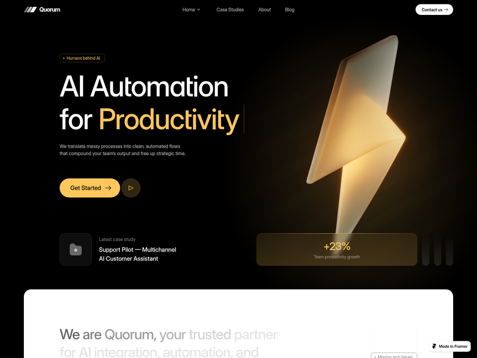 Quorum — view 1