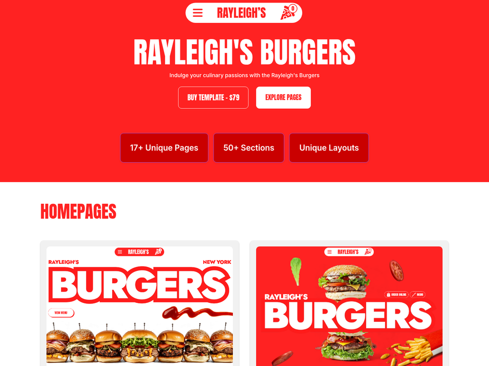 Rayleigh's Burgers — view 1