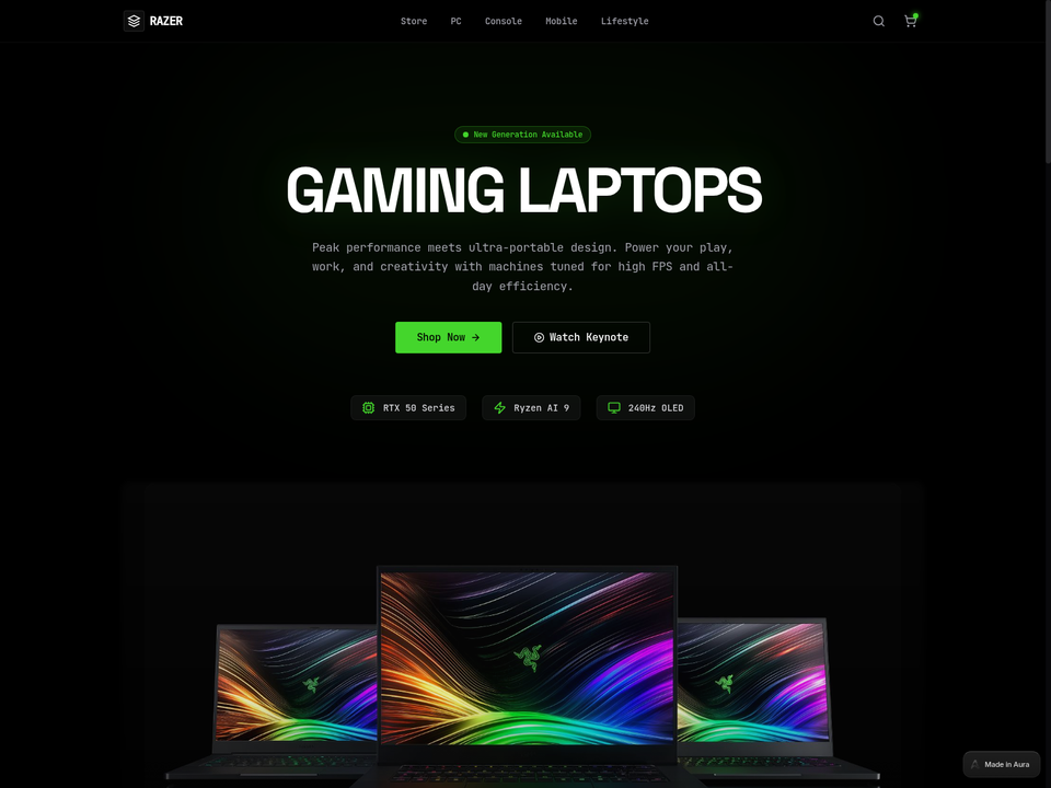 Razer — view 1