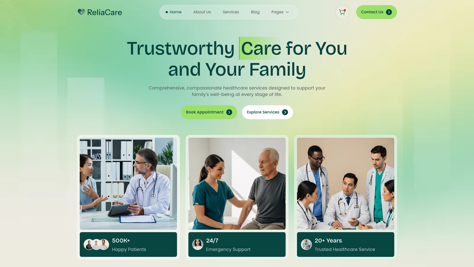 Reliacare — view 1