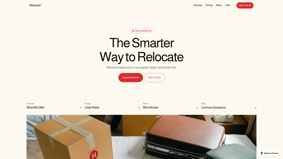Relocare — view 1