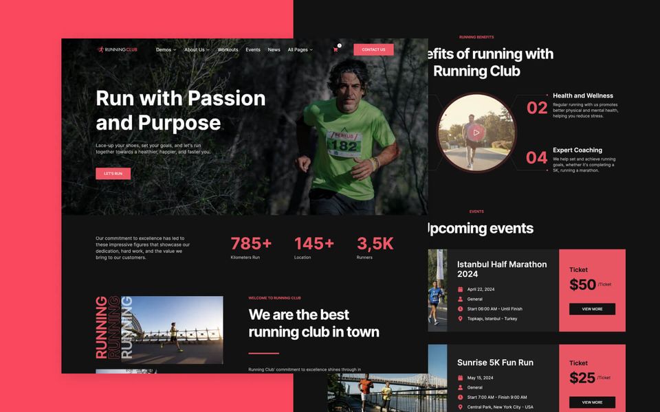 Running Club 128 — view 1