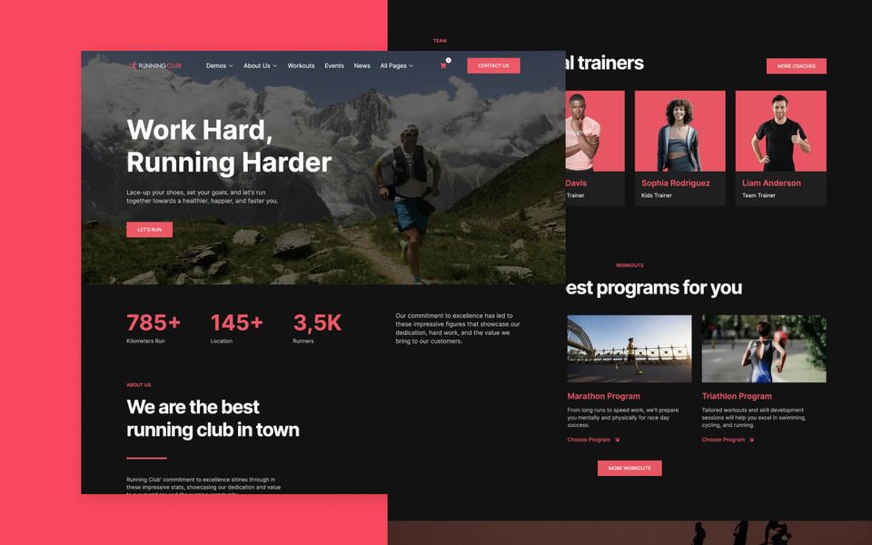 Running Club 128 — view 2