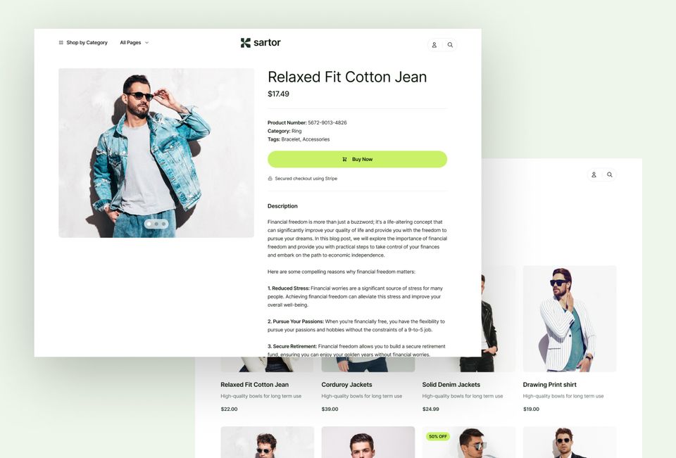 Sartor — view 2
