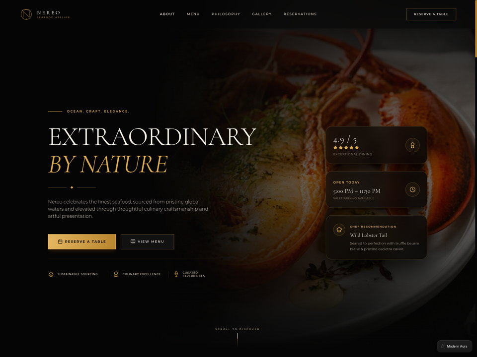 Seafood — view 1